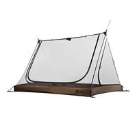 OneTigris 2 Person Mesh Tent, 3 Openings Screen Shelter with Waterproof Bathtub Floor for Outdoors Camping Lightweight Backpacking Thru-Hiking Travel Patio