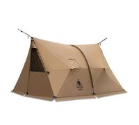 OneTigris ASH CANOOPY Hammock Hot Tent, Spacious Waterproof Windproof 4 Season Tent with Poles for Camping, Hiking, Bushcrafting, Survivalist, Car Trips