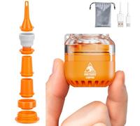 ONETIGRIS CAMPING Ultra-Mini Air Pump for Inflatables, 1 oz Pump | Weighs only 1 oz, ideal for inflating air mattresses, sleeping pads, pool floats and other ultralight camping gear