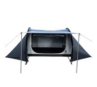 OneTigris COMETA Camping Tent, Detachable Inner Mesh Tent & Portable Carry Bag Included, Easy Setup, Waterproof Windproof Tunnel Tent for Outdoors Camping Canoeing Beach Travel Picnic (Black)