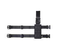 OneTigris Molle Drop Leg Panel 1000D Tactical Mini Platform for Pistol Holster(Black)