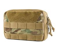 OneTigris Molle EDC Bag, Cordura Nylon Military Tool Bag Tactical Accessory Bag for Gadget Utility Outdoor, Sports, Hiking, Camo-Basic Version