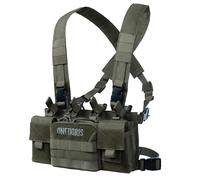 OneTigris MOLLE Tactical Chest Rig with Dangler Pouch, Utility Admin Pouch, IFAK Medical Organizer