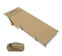 OneTigris SUPRAGRIS Camping Cot, Support Up to 400lbs, Lightweight Comfortable Folding Bed for Camping, Hiking, Backpacking, Travel, Car Trips, Office