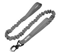 OneTigris Tactical Dog Training Leash Bungee Leash with 2 Control Handle Quick Release Nylon Leads Rope