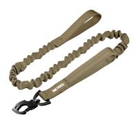 OneTigris Tactical Dog Training Leash Bungee Leash with 2 Control Handle Quick Release Nylon Leads Rope