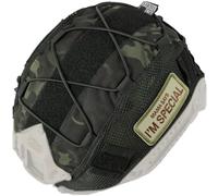 OneTigris Tactical Helmet Cover, Airsoft Fast Helmet Cover Cloth for Ops-Core in Size M/L, Camo Black