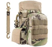 OneTigris Tactical Water Botlle Holder, Molle Pouch for 64 OZ Insulated Water Botlle