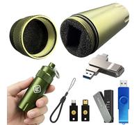 OneTopTwo Case for YubiKey 5/5C NFC, Ledger Nano X/S Plus & USB Flash Drive
