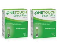 OneTouch Select® Plus Test Strips I 50 Tests I for Blood Glucose Monitoring with Diabetes I 2 Pack I 50 Test Strips Included