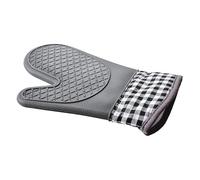 OneTreeTime Silicone Oven Gloves Heat Resistant - Oven Gloves Silicone Oven Mitts Heat Resistant - Premium Non-Slip Design Kitchen Gloves(Grey,*1)