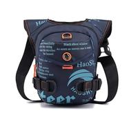 OneTreeTime Thigh Drop Leg Bag for Men Women&Boys Girls with Leg Strap Waist Fanny Pack Bumbags Sling Bag Motorcycle Chest Crossbody Cover Pack for Cycling Travel Outdoor Sport Gym Bag (Blue)