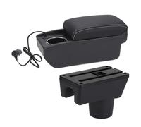 ONETREND Armrest For Dodge For Attitude Armrest Box Car Auto Storage Accessories Armrests Storage Box(A3 Fast charging)