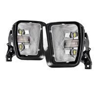 ONETREND Car Front Bumper Fog Lamp For Dodge For Ram 1500 2013 2014 2015 2016 2017 2018 LED Fog Lamp Daytime Running Lights DRL Turn Signal Car Accessoies Front Fog Lamps(Fog DRL Turn Signal)