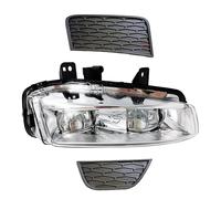 ONETREND Car Front Bumper Fog Lamp For Range For Rover For Evoque 2011-2015 Car LED DRL Headlight Fog Lights Daytime Running Light Cover Front Fog Lamps(LED Cover R)
