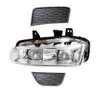 ONETREND Car Front Bumper Fog Lamp For Range For Rover For Evoque 2011-2015 Car LED DRL Headlight Fog Lights Daytime Running Light Cover Front Fog Lamps(LED Cover L)