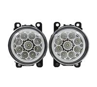 ONETREND Car Front Bumper Fog Lamp For Subaru For Forester 2013 2014 2015 2016 2017 2018 For Forester SJ XT 2014 2015 2016 Car LED Fog Light Front Fog Lamps(LED-White)