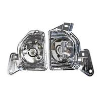 ONETREND Car Front Bumper Fog Lamp For Toyota For Hiace 2014 2015 2016 2017 2018 1 Pair Fog Lamp Cover Chrome Front Left Right Front Fog Lamps