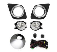 ONETREND Car Front Bumper Fog Lamp For Toyota For RAV4 2009 2010 2011 2012 Fog Light Led Daytime Running Lamp Daylight DRL Wateproof Wires Switch Button Front Fog Lamps(Led Fog Lights)
