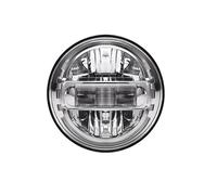 ONETREND Car Headlamp Assembly For Defender 90 110 Headlights 12V 24V DRL Running Light For Car 7inch LED Headlight Assembly(1PC Chrome)