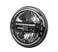 ONETREND Car Headlamp Assembly For Defender 90 110 Headlights 12V 24V DRL Running Light For Car 7inch LED Headlight Assembly(1PC Black)
