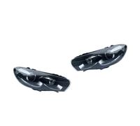 ONETREND Car Headlamp Assembly For VW For Scirocco 2009-2014 Headlight Assembly Running Lights Upgrade To LED Car Light Accessory Accessories(Halogen,2009-2015 LED headlight)