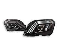 ONETREND Car Headlight Assembly For Benz For GLK X204 2013-2015 Car Headlights Upgrade Modified To DRL Dynamic Turn Signal LED Headlight Auto Accessories