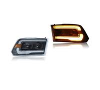 ONETREND Car Headlight Assembly For Dodge For Ram 1500 2500 3500 2009-2018 Car LED Headlight Dynamic Animation Headlamp Assembly Sequential Turning