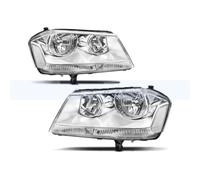 OneTrend For Dodge For Avenger 2008-2014 Headlight Head Lamp Assembly | Car Headlamp 1pair Front Bumper Front Head Light Headlamp Headlamps Assy(White)