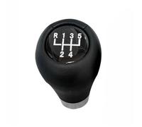 ONETREND Gear Stick Head for BMW 1 3 5 6 Serie E46 E53 E60 E61 E63 E65 E81 E82 E83 E87 Gear Shift Knob 5/6 Speed Car Lever with Leather Boot Cover(Shift knob 5 Speed)