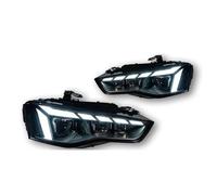 ONETREND Headlights Assembly For A5 A5L 2012-2016 Head Lamp LED Headlight Headlights DRL Turn Signal good Beam Angel Eye Projector Lens Car Headlight(RHD)