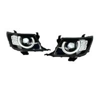ONETREND Headlights Assembly For Toyota For HILUX For VIGO 2004-2014 Pair Headlight Assembly LED Lamp Drl Projector Lens Headlight Car Headlight
