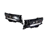 ONETREND Headlights Assembly For Toyota For Prado 2017-2020 Head Lamp LED Headlight Headlights DRL Turn Signal good Beam Angel Eye Projector Lens Car Headlight