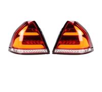 OneTrend Tail Lights For Chevrolet For Lova For Aveo 2006-2010 Car Taillights Assembly Auto Rear Back Lamps Upgrade LED Streamer Signal Lamp Rear Tail Light