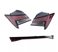 OneTrend Tail Lights For Hyundai For Elantra 7th 2021-2024 Led Taillight Assembly Through Tail Light Convert Rear Center Car Brake Lamp Rear Tail Light(3 pieces)
