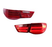 OneTrend Tail Lights For Toyota For REIZ For MARK X 2010-2012 Car Taillight Rear Tail Light Upgrade Highlight Dynamic Turn Signal Rear Tail Light(Red set)