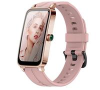 onetuo Compatible for BOCLOUD Smart Watch Band, Silicone Replacement Soft Band Wristbands Straps BOCLOUD Smart Watch 1.45" / MorePro HM08 /FITVII HM08 Smart Watch (Pink)
