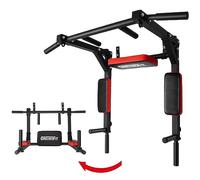 ONETWOFIT Multifunctional Wall Mounted Pull Up Bar/Chin Up bar, Dip Station for Indoor Home Gym Workout, Power Tower Set Training Equipment Fitness Dip Stand Supports to 440 Lbs