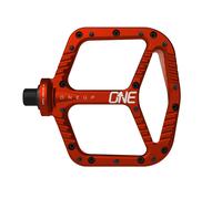 OneUp Components Aluminum Platform Flat MTB Mountain Bike Pedals Red