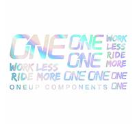 OneUp Components Riser Bar Decal Kit- Oil Slick