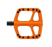 OneUp Components Small Composite Flat Mountain Bike Pedals (Orange)