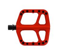 OneUp Components Small Composite Flat Mountain Bike Pedals (Red)