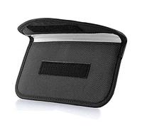 ONEVER Signal Blocking Bag, [2 Pack] GPS RFID Faraday Bag Shield Cage Pouch Wallet Phone Case for Cell Phone Privacy Protection and Car Key FOB, Anti-Tracking Anti-Spying