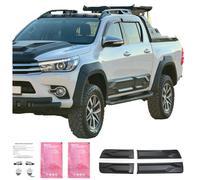 Oneway Body Cladding compatible with Toyota Hilux 8th Gen. 2015- - Matt black
