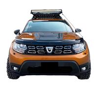 Oneway Bonnet Cover Compatible with Dacia Duster I 2010-2017 & Duster II 2018-2024 - Matte Black