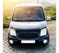 Oneway Bonnet Protector compatible with Ford Transit Connect 2002-2008 - Gloss black