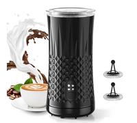 ONEWAY Milk Frother Electric,240ml Automatic Milk Frothers and Milk Steamer,Hot/Cold Milk Warmer Won't Burn Milk, Fast/Auto Shut-Off Milk Foamer for Coffee,Latte,Cappuccino