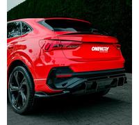 Oneway Rear Diffuser compatible with Audi Q3 (F3N) Sportback S-Line 2019-2025 excl. RSQ3 - Gloss black