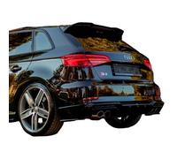Oneway Rear Diffuser compatible with Audi S3 Sportback 8V Facelift 2016-2020 - Gloss black