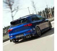 Oneway Rear Diffuser compatible with Volkswagen Golf VIII HB R 2020- - Gloss black